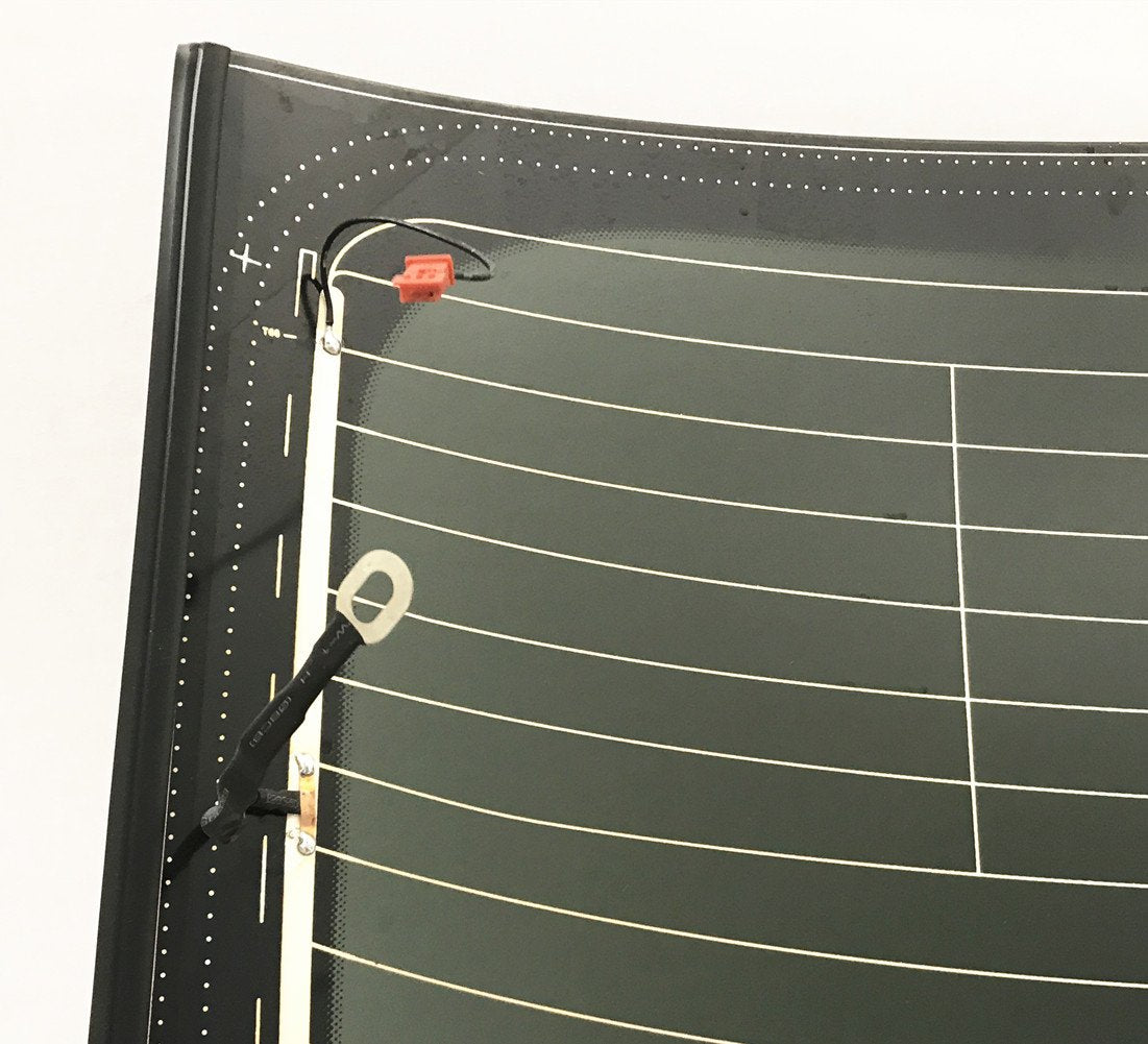 Heated Back Tailgate Window Back Glass Compatible with Audi Q7 2007-2015 Models