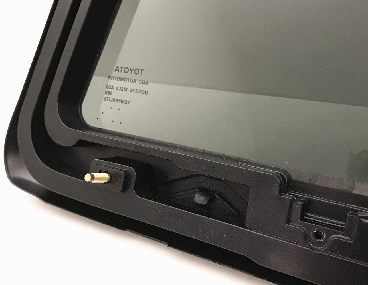 OE Sliding Back Window Glass Complete Back Power Slider W/ Center Piece Compatible with Toyota Tacoma Pickup 2017-2023 Models