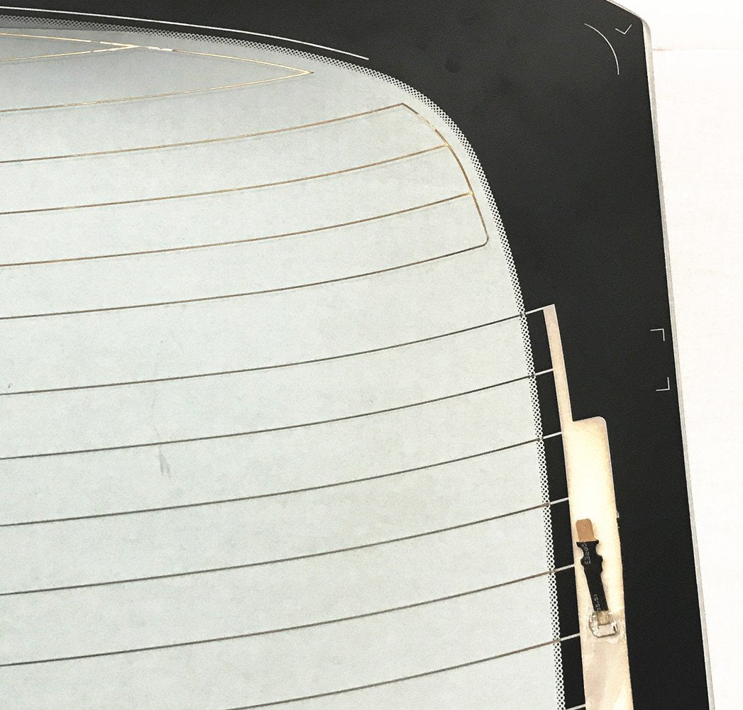 Heated Back Window Back Glass with Diversity Antenna Compatible with Kia Optima 4 Door Sedan 2016-2020 Models