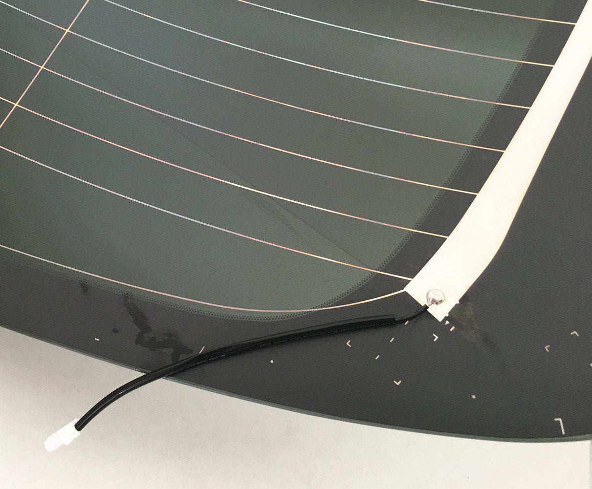 Heated Back Tailgate Window Back Glass Compatible with Mazda CX-9 2007-2015 Models