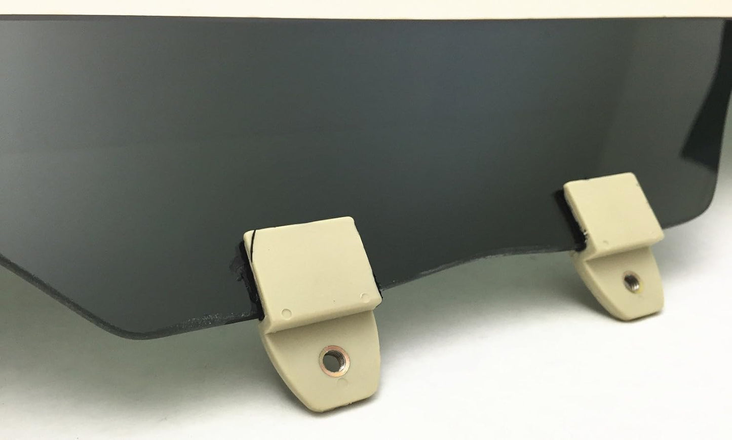 Heated Power Drop Down?Style Back Window Back Glass Compatible with Toyota Tundra Pickup 4 Door Crew Cab 2004-2006 Models