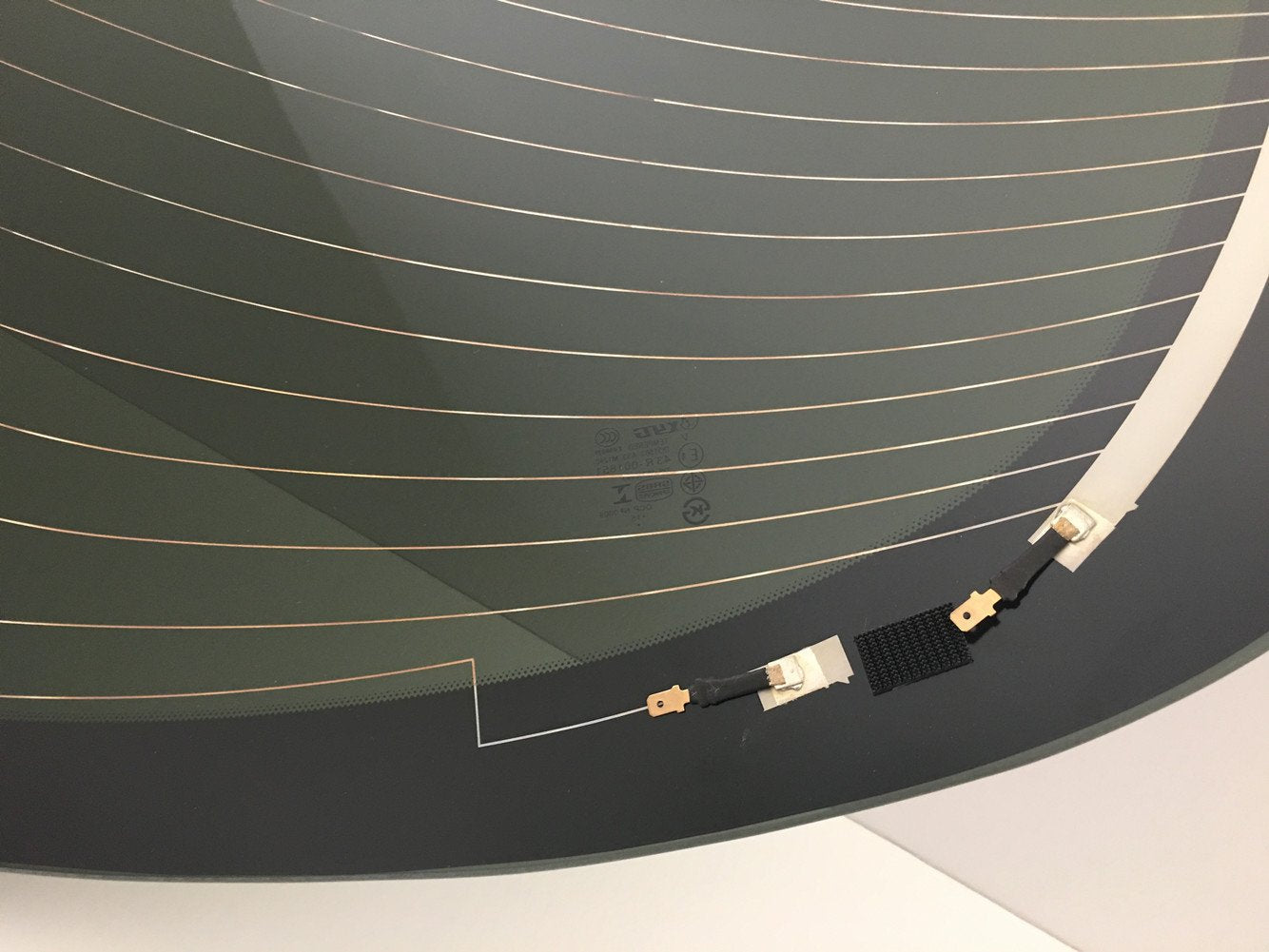 Heated Back Tailgate Window Back Glass Compatible with Nissan Murano 2009-2014 Models