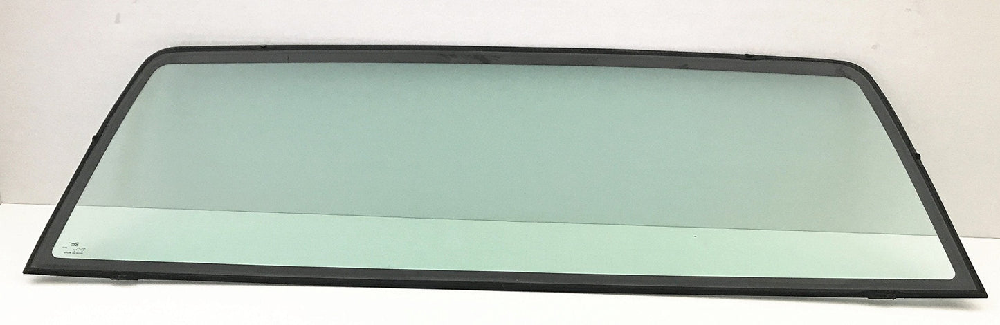 Clear Color Stationary Back Window Back Glass Compatible with Chevrolet S10 Pickup 1994-2005/GMC Sonoma S15 Pickup 1994-2005 Models/Isuzu Hombre Pickup 1996-2000 Models