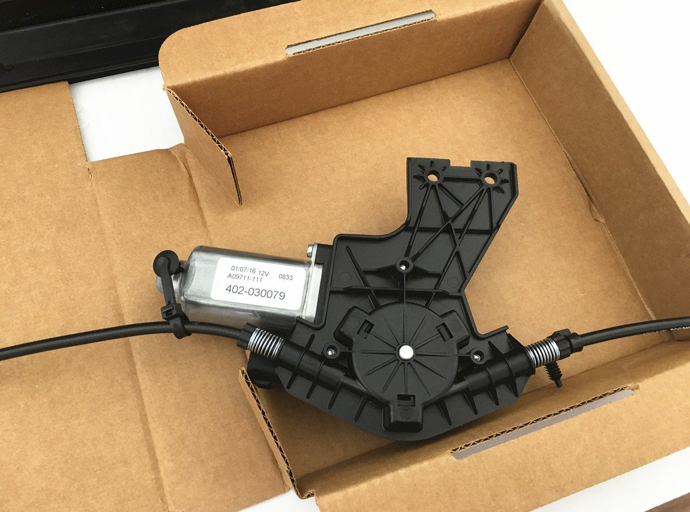 Complete Set with Motor Back Window Back Power Slider Glass Compatible with Dodge Ram 2006-2008 1500 Models/2006-2009 2500 3500 4500 5500 Models