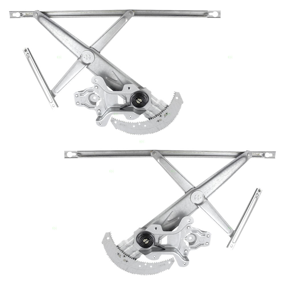 Set Power Window Regulators Compatible with 1998-2002 Accord Coupe