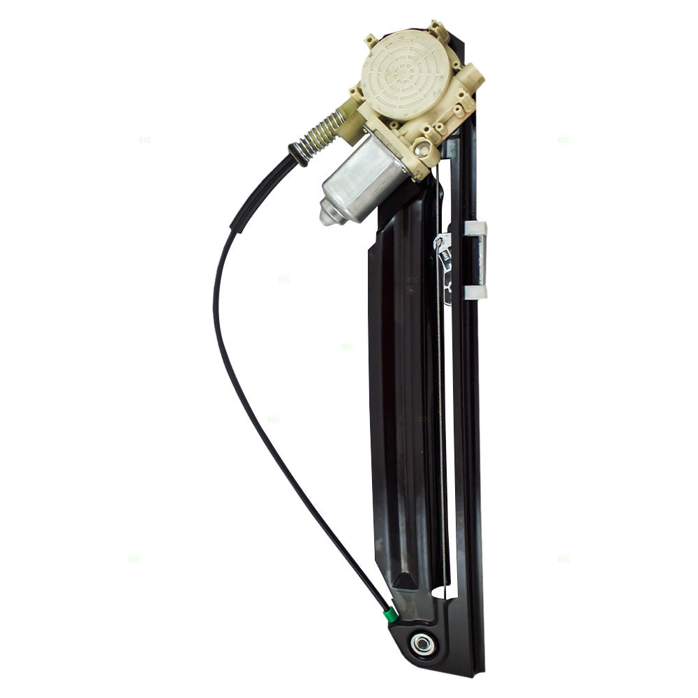 Passengers Rear Power Window Lift Regulator with Motor Assembly Compatible with Compatible with 1999-2003 5 Series 00-03 M5 51 35 8 252 430