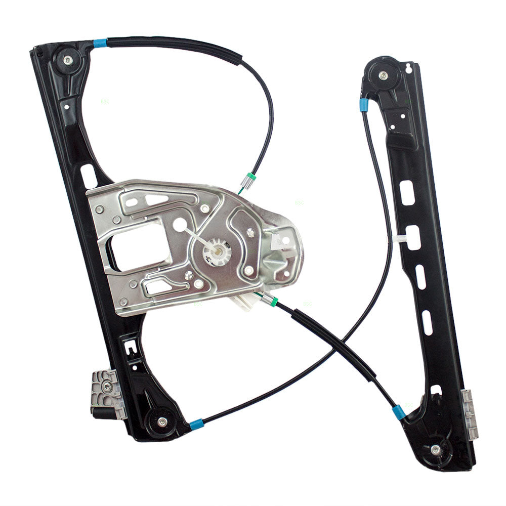 Drivers Front Power Window Lift Regulator Compatible with 2006-2007 C-Class W203 Sedan MB1350114 2037203146