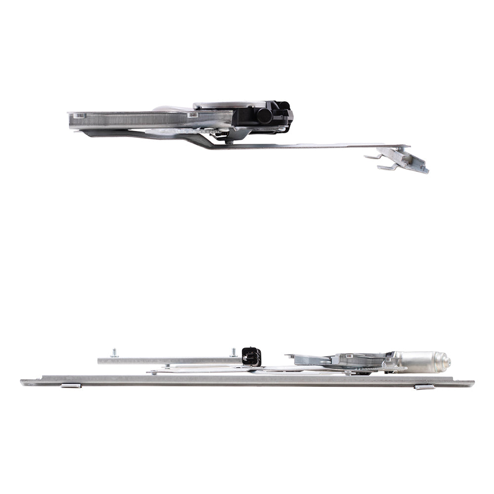 Front & Rear Passenger Side Power Window Regulators W/Motor Set Compatible with 2008-11 Lancer Built to 2/11 08-11 Lancer Evolution Built to 2/11 10-11 Lancer Sportback Built to 2/11