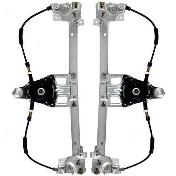 Driver and Passenger Rear Power Window Lift Regulators Compatible with 94-99 S-Class 1407301146 1407301246