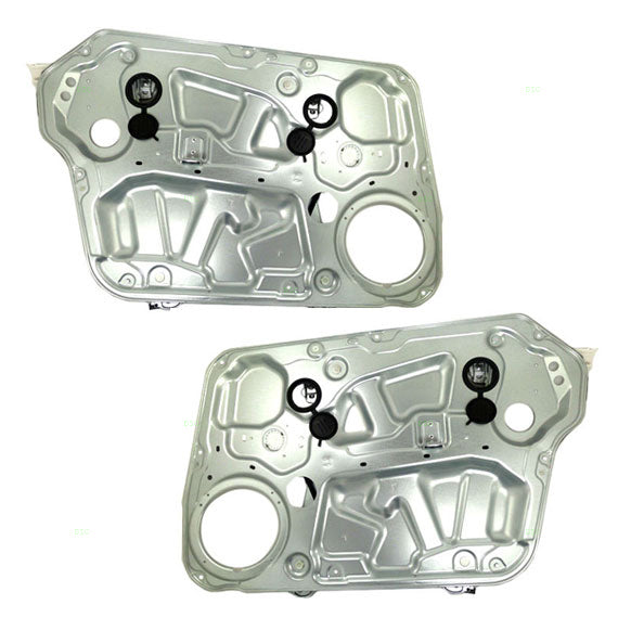 Driver and Passenger Front Power Window Lift Regulators Compatible with 06-08 Sonata 82471-3K001 82481-3K001