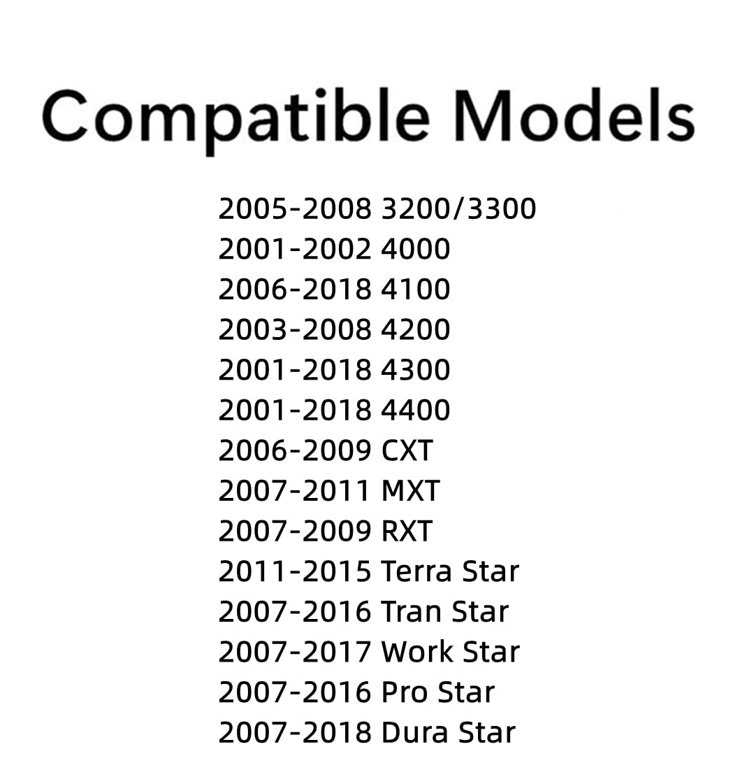 Passenger Right Side Front Door Window Door Glass Compatible with International Harvester/Navistar (3200/3300/4000/4100/4200/4300/4400/7000/8000/CXT/Dura Star/MXT/Pro Star/RXT/Terra Star/Work Star)