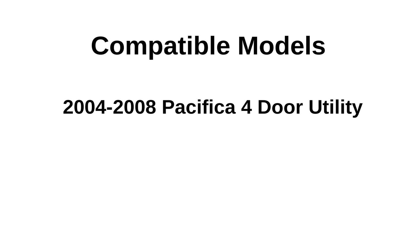 Laminated Passenger Right Side Front Door Window Door Glass Compatible with Chrysler Pacifica 2004-2008 Models