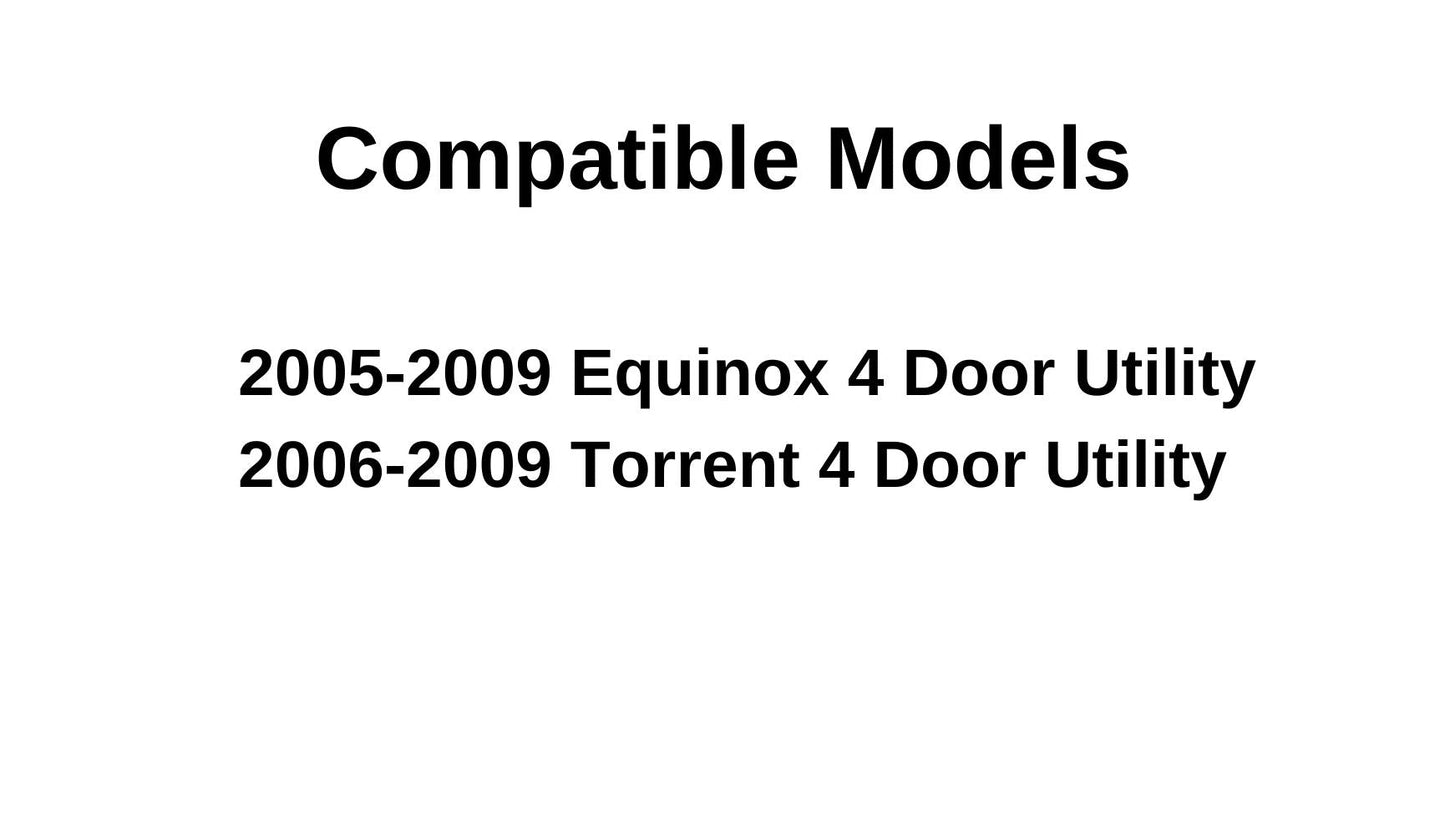 Driver Left Side Front Door Window Door Glass Compatible with Chevrolet Equinox/Pontiac Torrent 2005-2009 Models