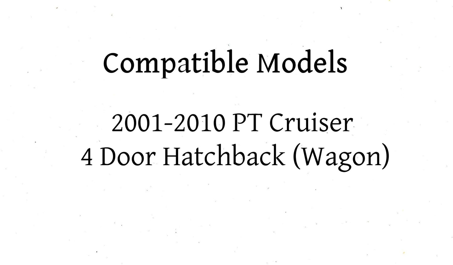 Heated Back Window Back Glass Compatible with Chrysler PT Cruiser 2001-2010 4 Door Hatchback/Wagon Models