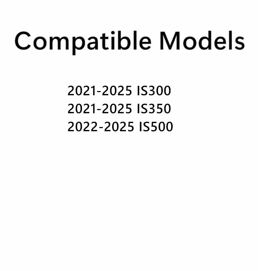 Heated Rear Back Window Back Glass Compatible with Lexus IS-Series IS300 IS350 IS500 2021-2025 Models