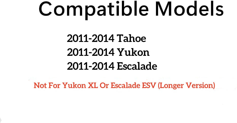 Passenger Right Side Quarter Window Quarter Glass with Antenna Style Compatible with Chevrolet Tahoe/GMC Yukon/Cadillac Escalade 2011-2014 Models