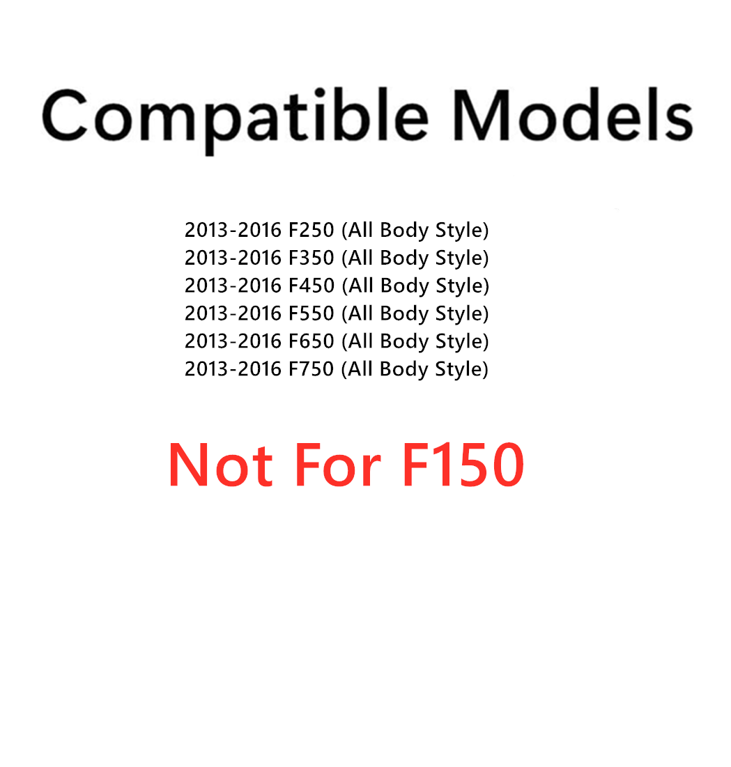 OE Passenger Right Side Front Door Window Door Glass Compatible with Ford F250 F350 F450 F550 F650 F750 2013-2016 Models