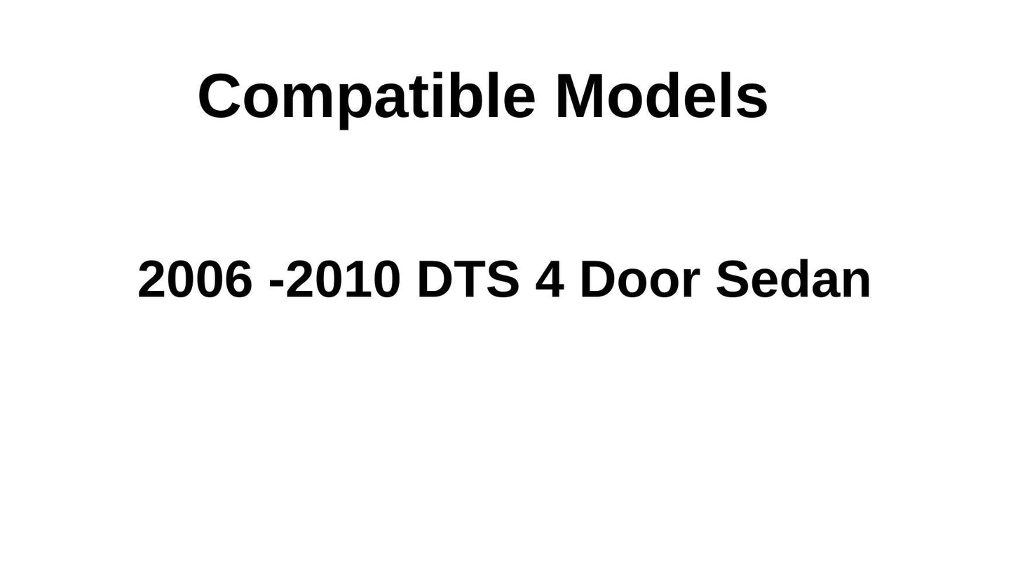 Laminated Driver Left Side Rear Door Window Door Glass Compatible with Cadillac DTS 2006-2011 Models