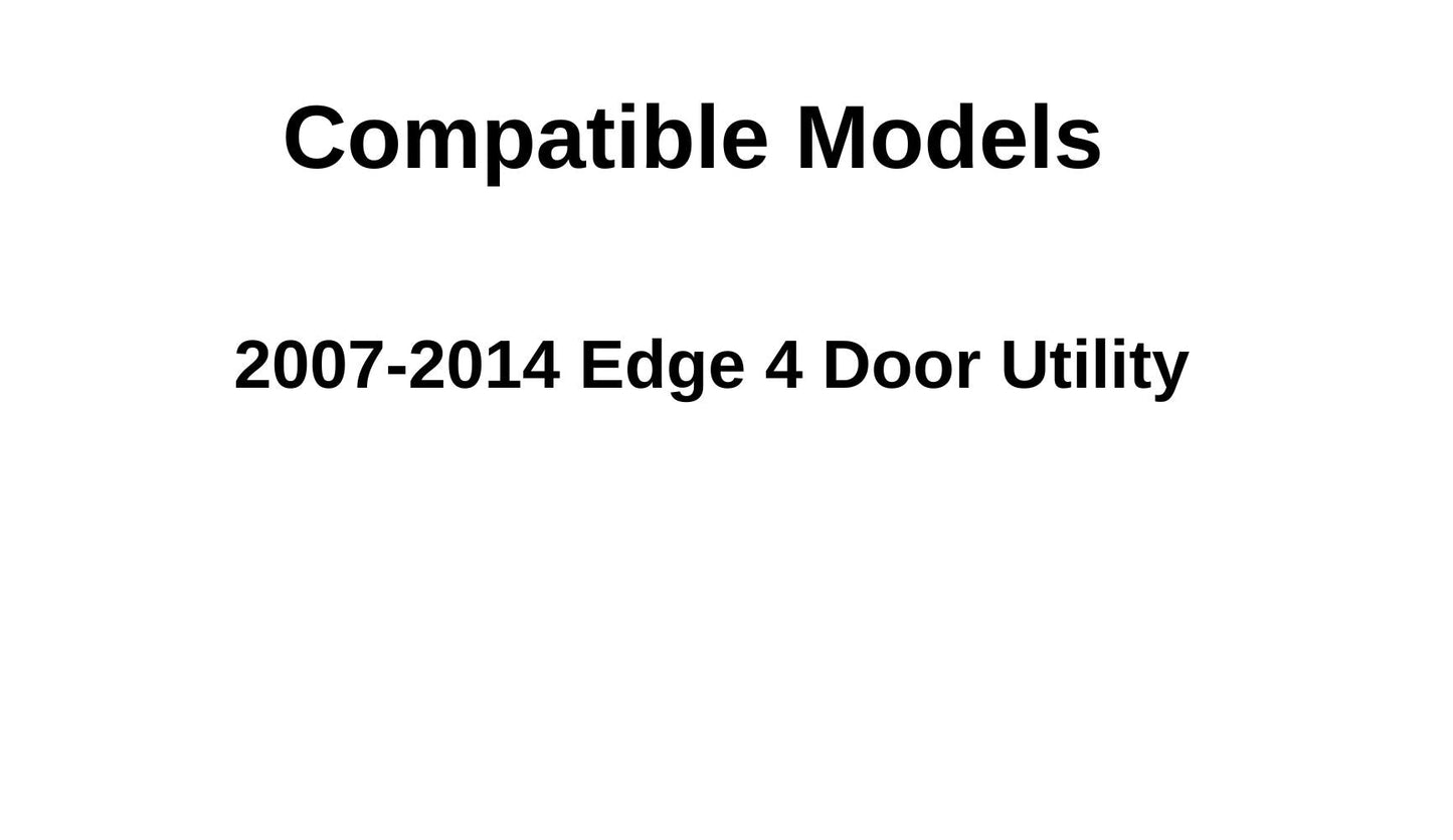 OE Privacy Heated Back Tailgate Window Back Glass Compatible with Ford Edge 2007-2014