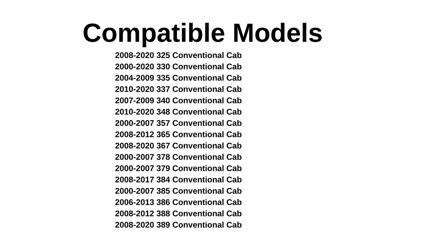 Back Window Back Glass Compatible with Peterbilt 325 330 335 337 340 348 357 365 367 378 379 384 385 386 388 389 2000-2020 Models