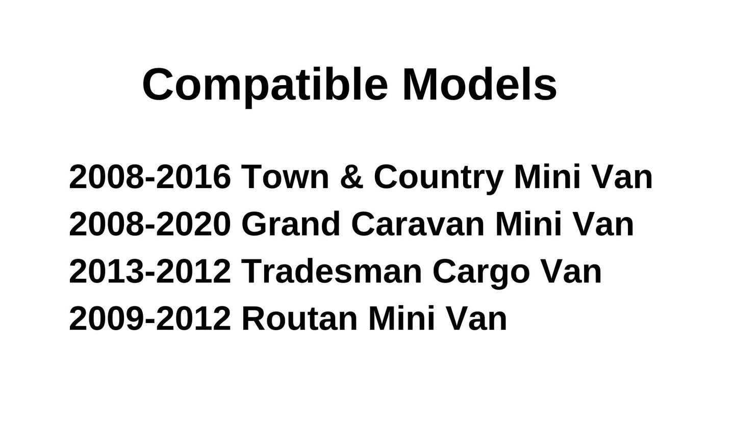 Driver Left Side Front Door Window Door Glass Compatible with Volkswagen Routan/Dodge Grand Garavan 2008-2020/Chrysler Town & Country/Ram Tradesman 2008-2020 Models