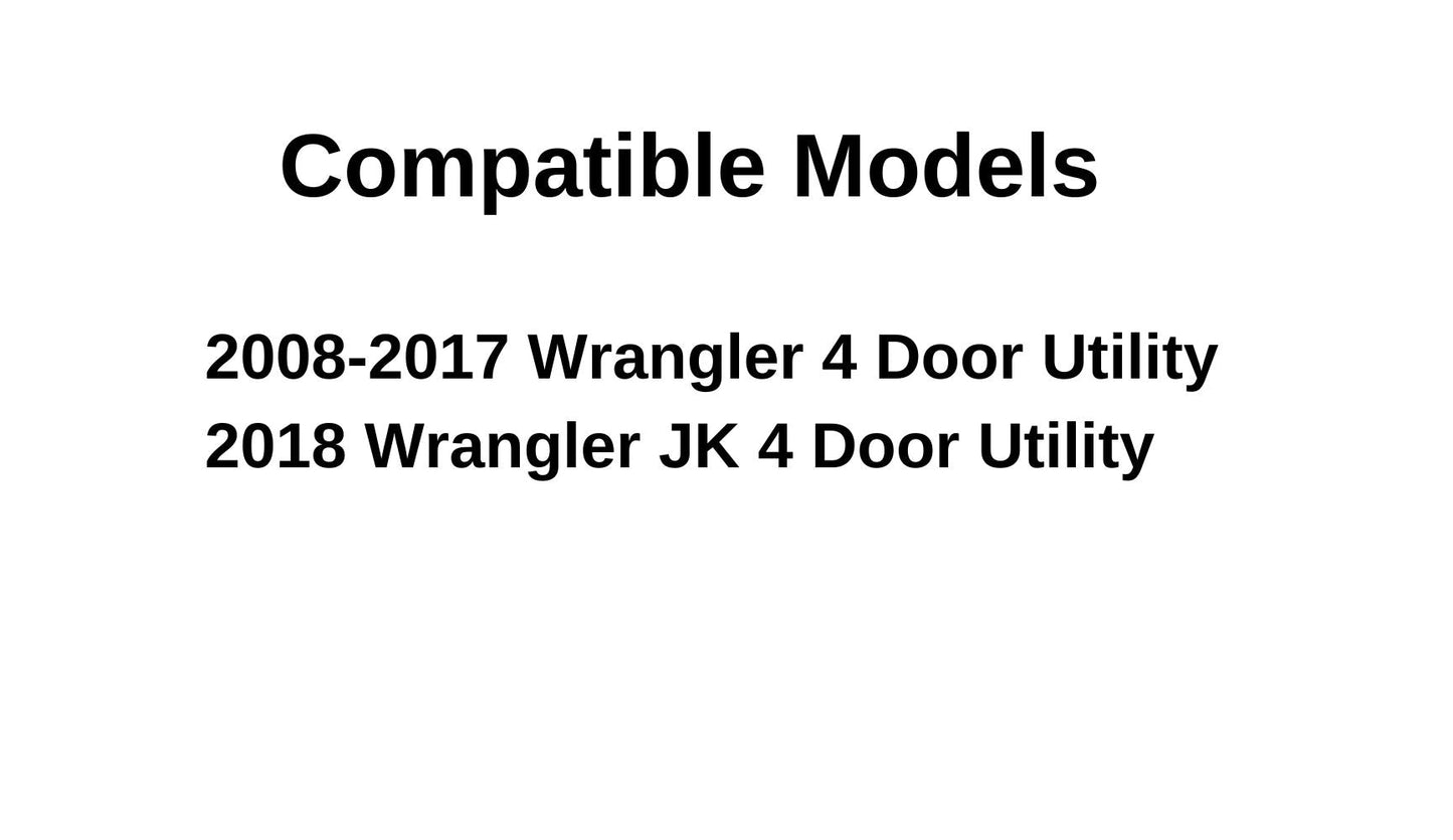 OEM Driver Left Side Rear Vent Window Vent Glass Compatible with Jeep Wrangler 4 Door Utility 2008-2017 Models/Wrangler JK 4 Door Utility 2018 Models