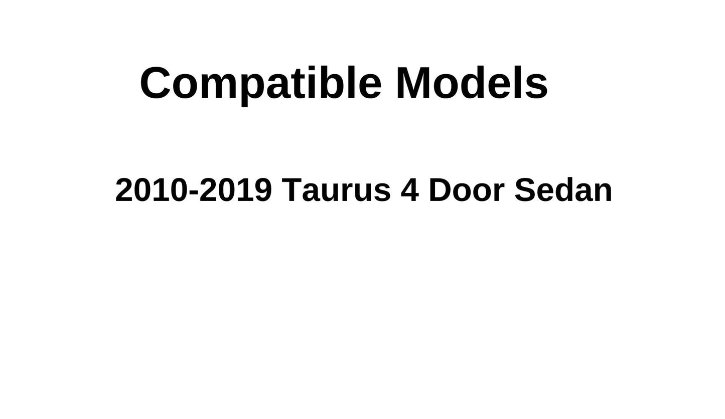 Laminated Driver Left Side Front Door Window Door Glass Compatible with Ford Taurus 4 Door Sedan 2010-2019 Models