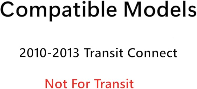 Passenger Right Side Front Door Window Door Glass Compatible with Ford Transit Connect Mini Van 2010-2013 Models