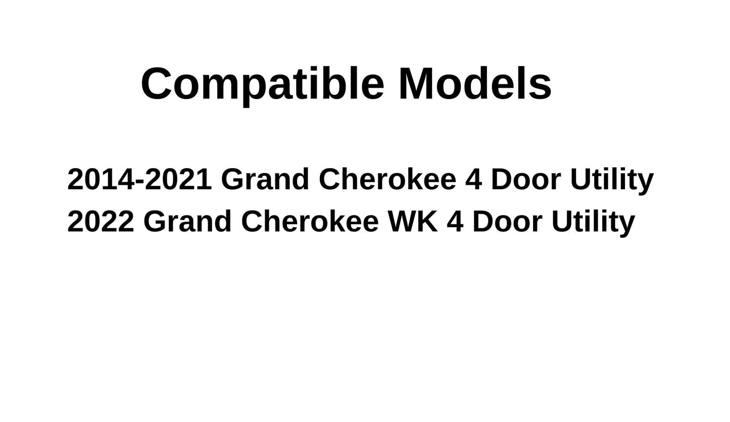 Tempered Chrome Molding Style Driver Left Side Rear Quarter Window Quarter Glass Compatible with Jeep Grand Cherokee 2014-2021 Grand Cherokee WK 2021-2022 Models