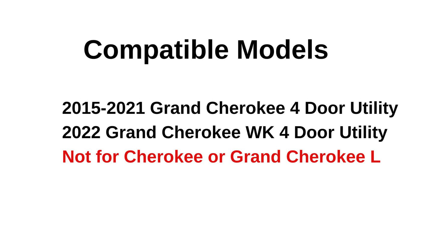 Lamianted Driver Left Side Rear Door Window Door Glass Compatible with Jeep Grand Cherokee 2015-2021 Models (Not For Cherokee, or Grand Cherokee L)