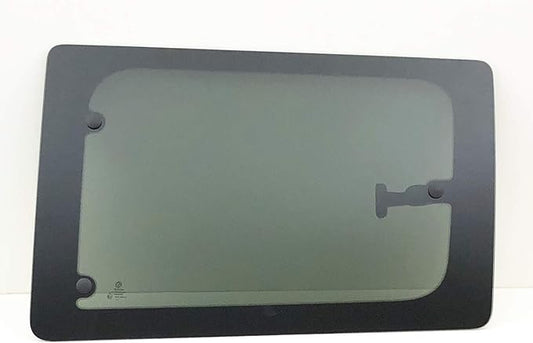 Movable Manual Sytle Driver Left Side Rear Door Window Door Glass Compatible with Ram Promaster City 2015-2021 Models