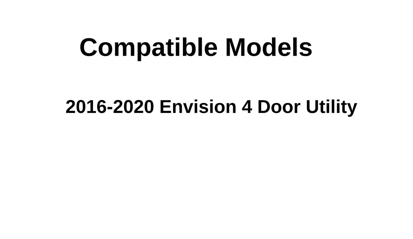 OEM Chrome Moulding Style Passenger Right Side Quater Window Quarter Glass Compatible with Buick Envision 2016-2020 Models