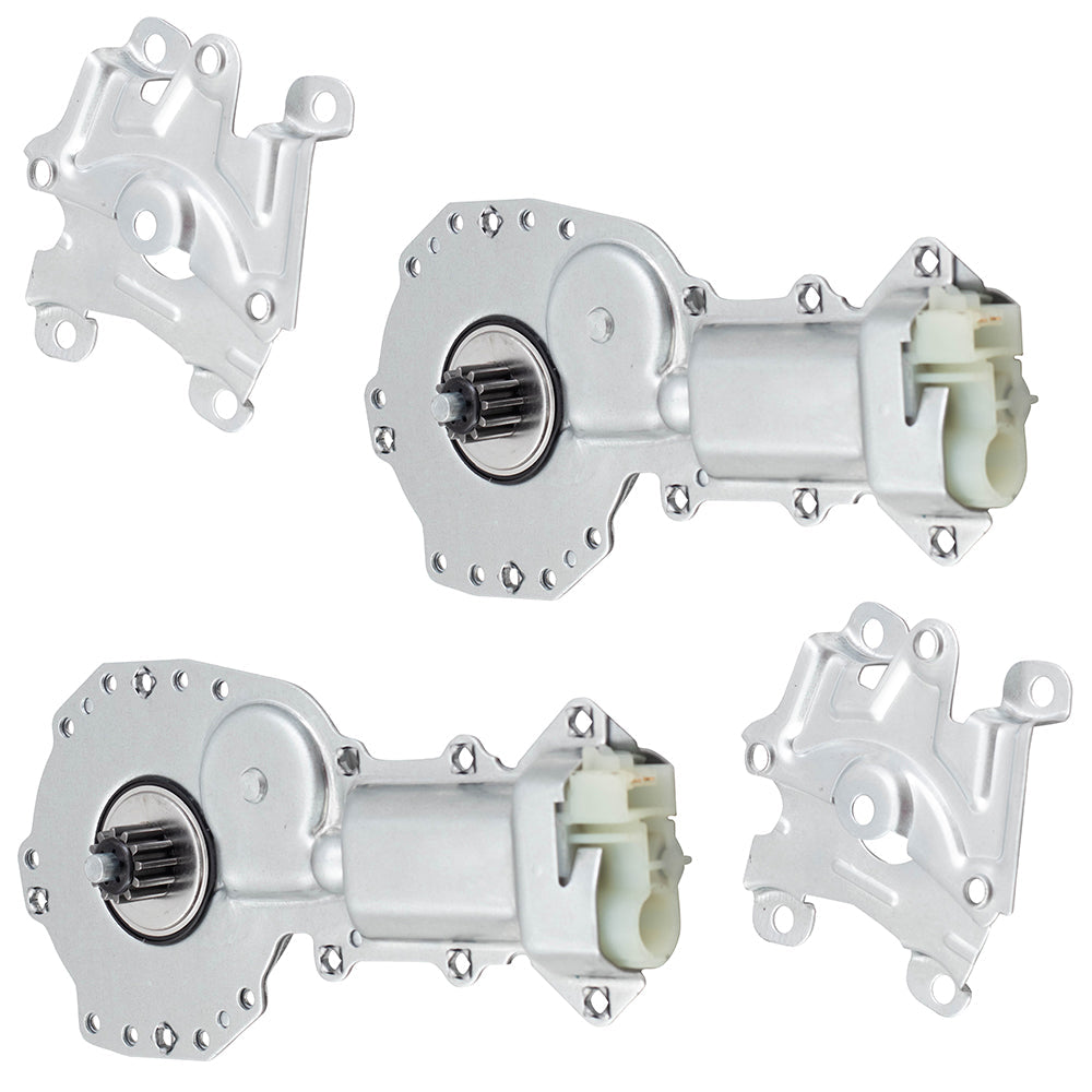 Set Power Window Lift Regulator Motors Compatible with 82-87 C/K Pickup Truck 12362900