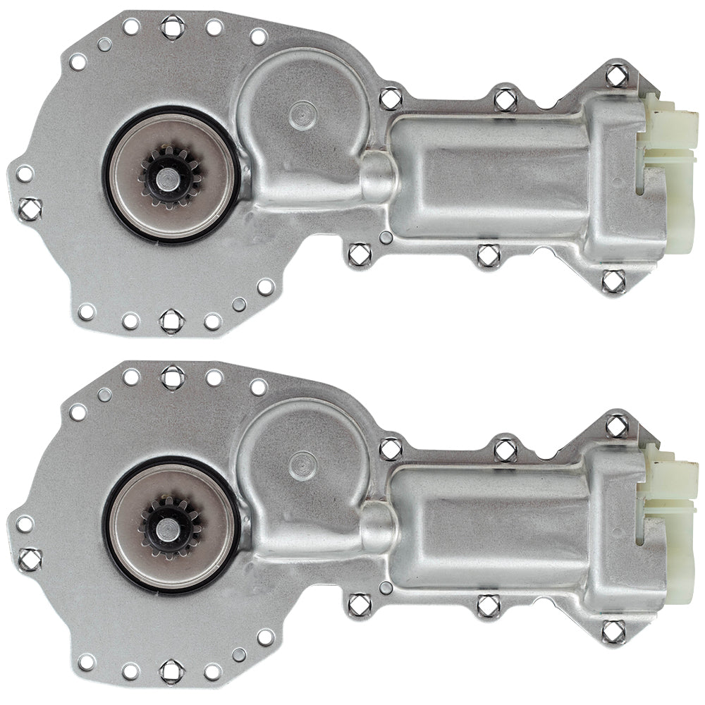 Set Power Window Lift Regulator Motors Compatible with 82-87 C/K Pickup Truck 12362900