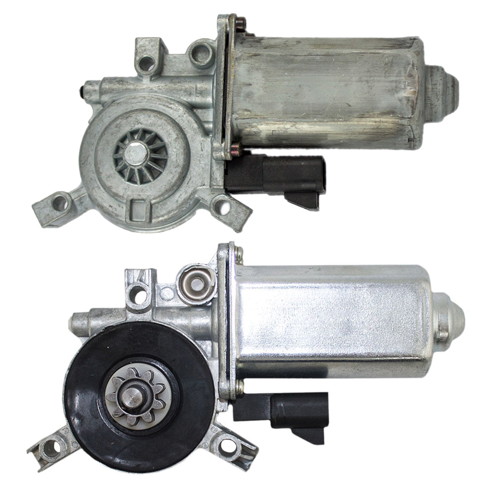 Pair of Front Power Window Lift Regulator Motors Compatible with 97-09 Van 22702139