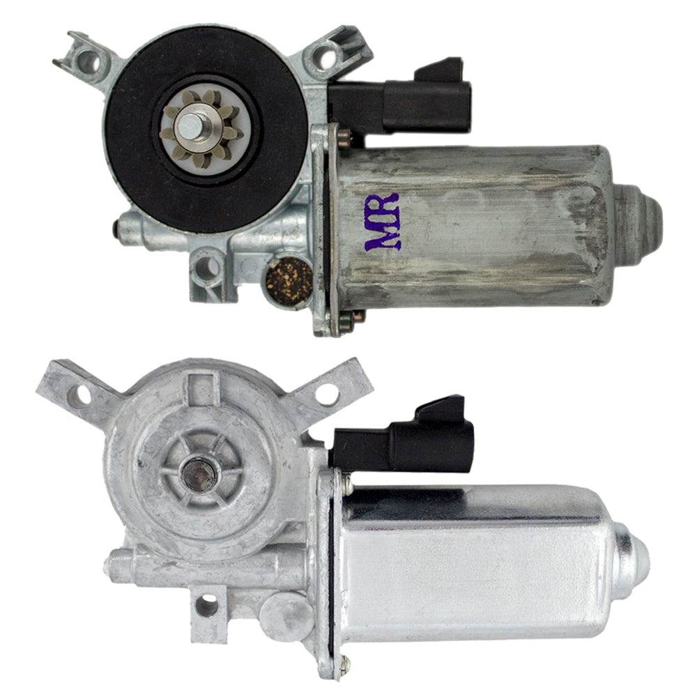 Pair of Front Power Window Lift Regulator Motors Compatible with 97-09 Van 22702139