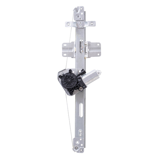 Front Driver Side Power Window Regulator with Motor-2 Pin Connector Without One Touch Compatible with 07-12 Acadia