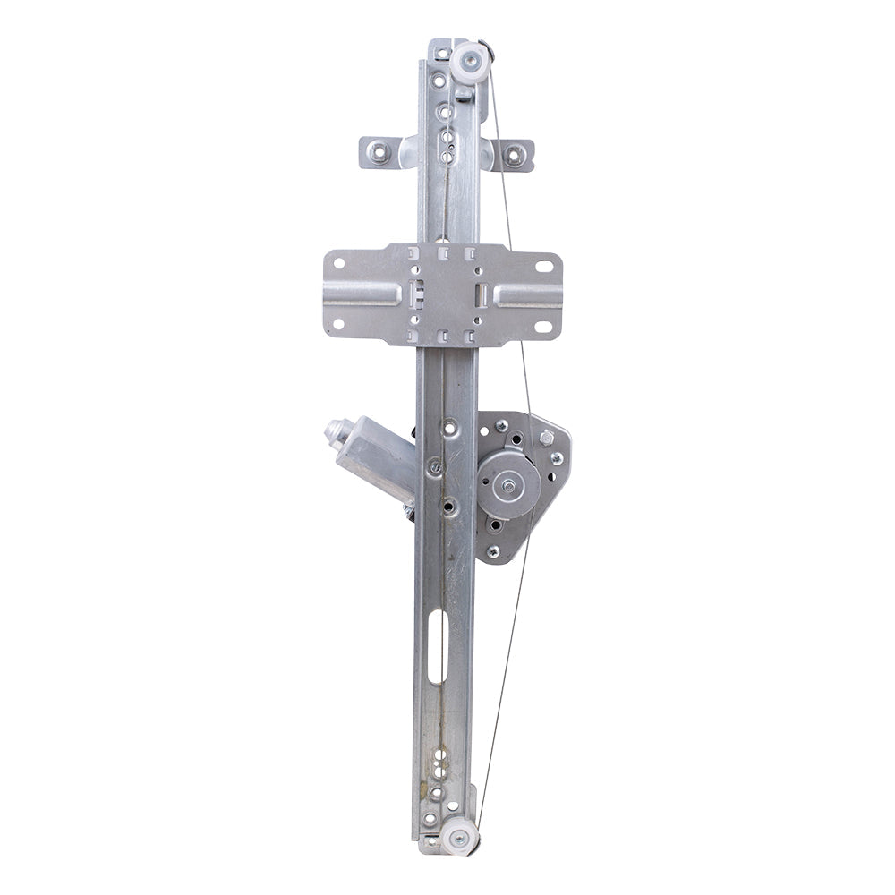 Front Driver Side Power Window Regulator with Motor-2 Pin Connector Without One Touch Compatible with 07-12 Acadia
