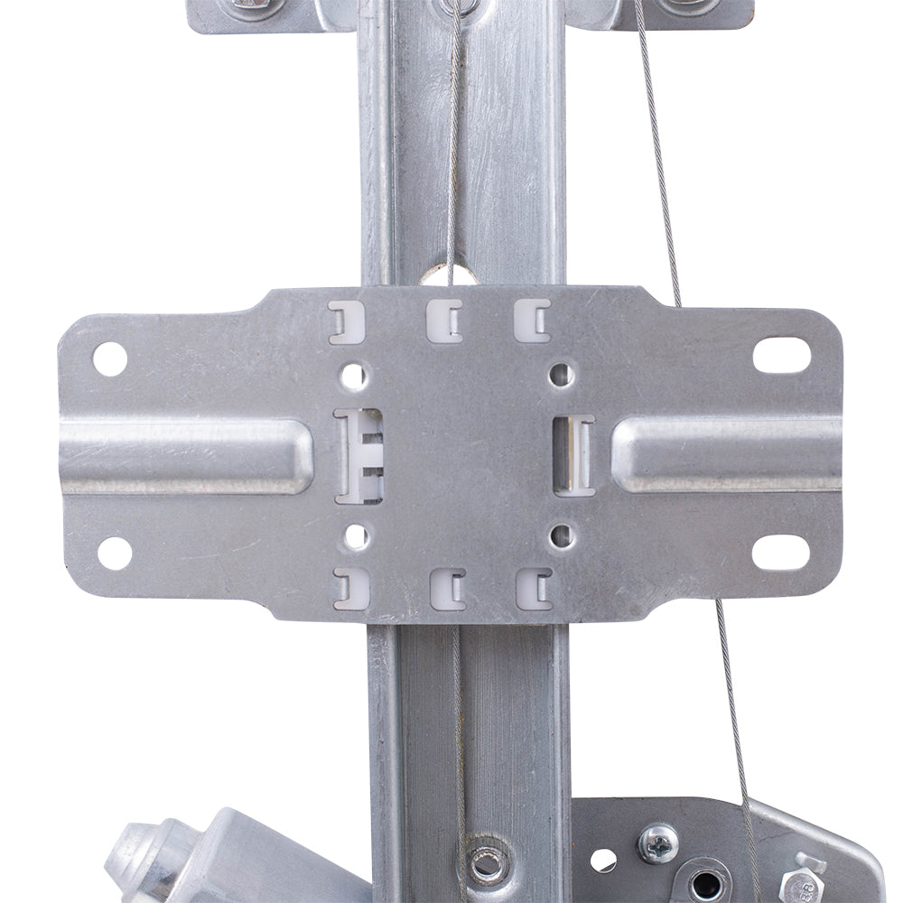 Front Driver Side Power Window Regulator with Motor-2 Pin Connector Without One Touch Compatible with 07-12 Acadia