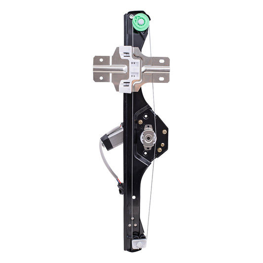 Driver and Passenger Rear Power Window Regulators with Motor Compatible with 07-12 Acadia 20785728 20785729