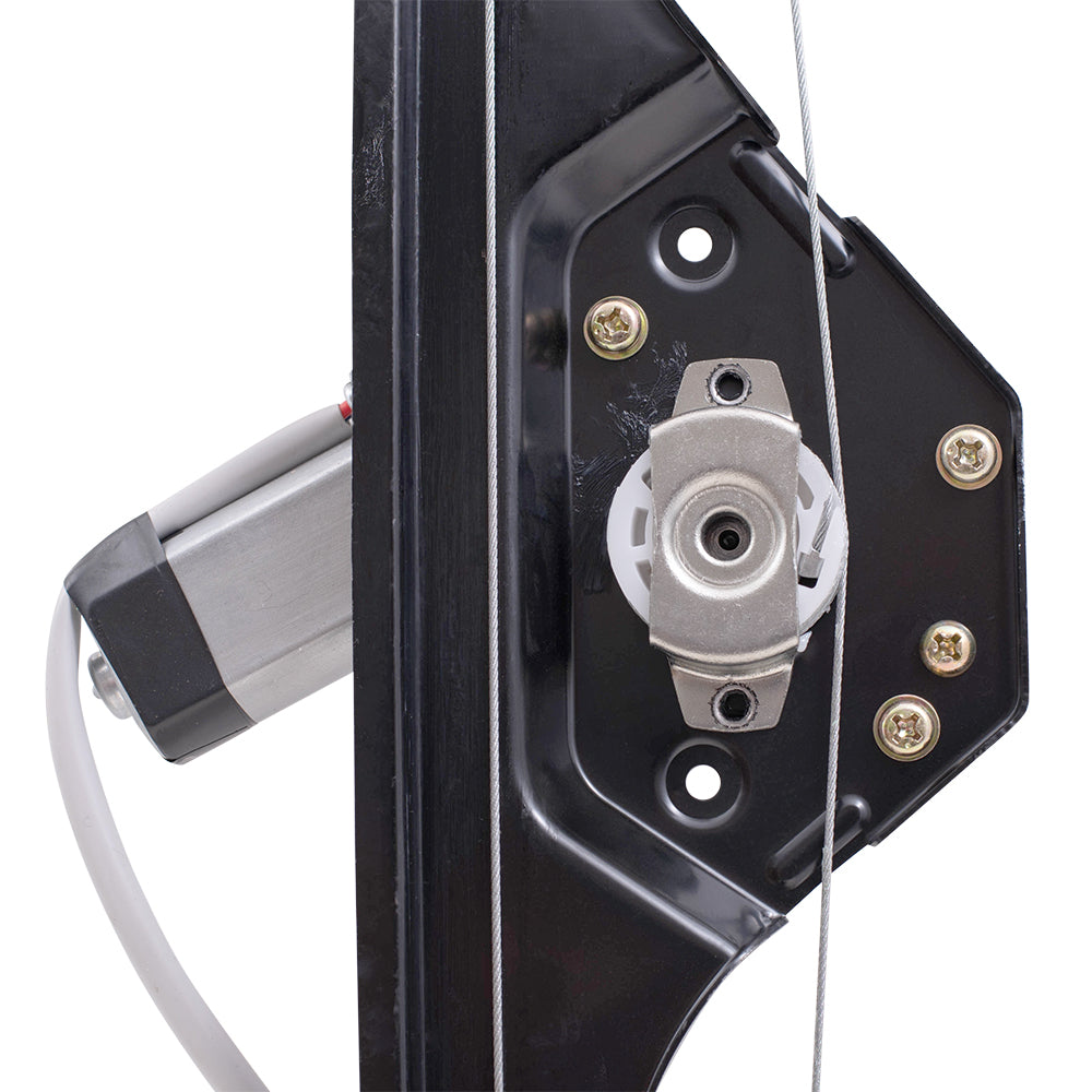 Driver and Passenger Rear Power Window Regulators with Motor Compatible with 07-12 Acadia 20785728 20785729