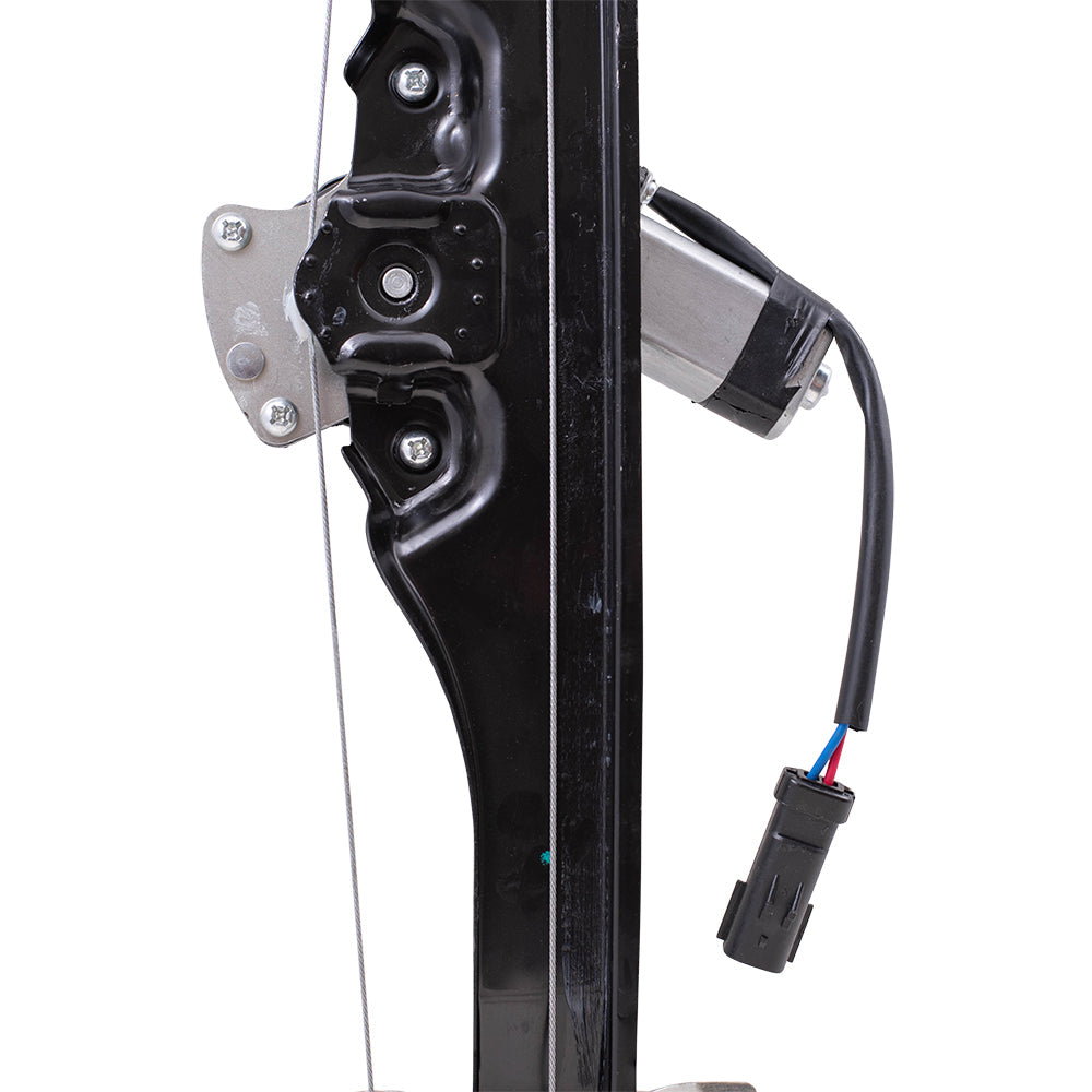 Front Driver Side Power Window Regulator with Motor-2 Pin Connector Compatible with 2013-2016 Acadia/ 2017 Acadia Limited/ 2013-2017 Traverse
