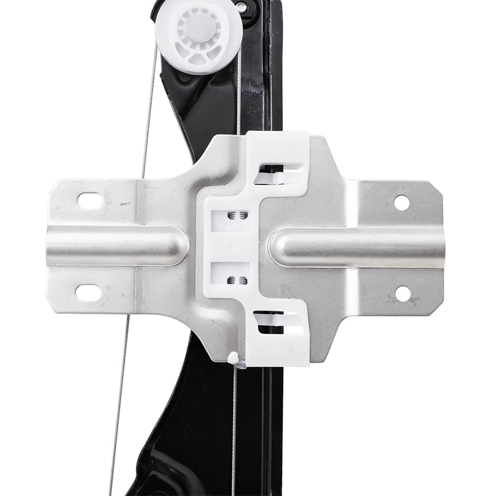 Front Driver Side Power Window Regulator with Motor-2 Pin Connector Compatible with 2013-2016 Acadia/ 2017 Acadia Limited/ 2013-2017 Traverse