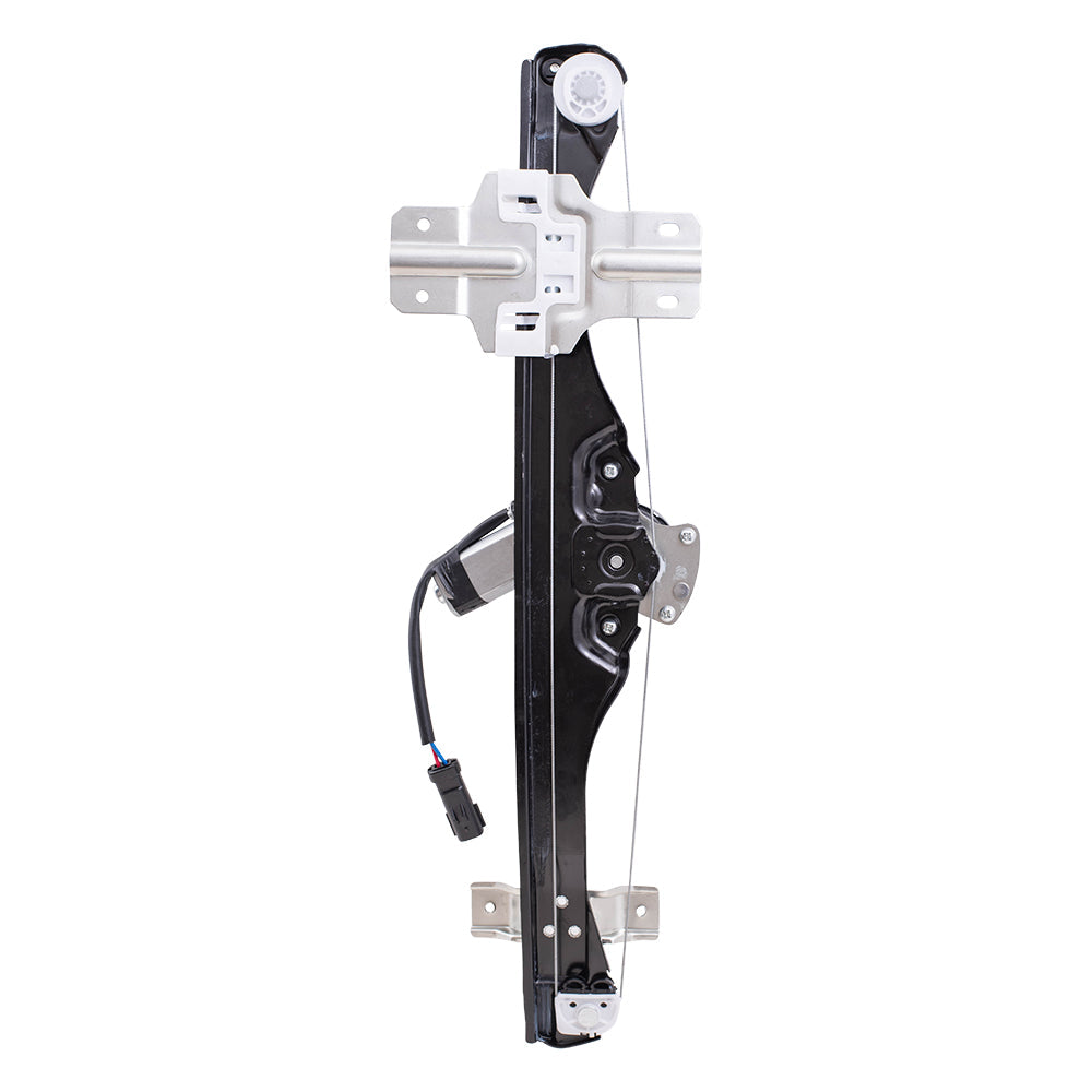Front Passenger Side Power Window Regulator with Motor Compatible with 2013-2016 Acadia/ 2017 Acadia Limited/ 2013-2017 Traverse/ 2013-2017 Enclave
