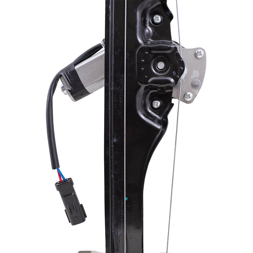 Front Passenger Side Power Window Regulator with Motor Compatible with 2013-2016 Acadia/ 2017 Acadia Limited/ 2013-2017 Traverse/ 2013-2017 Enclave