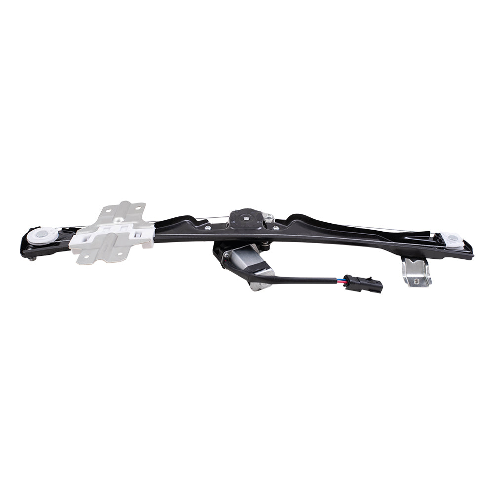 Front Passenger Side Power Window Regulator with Motor Compatible with 2013-2016 Acadia/ 2017 Acadia Limited/ 2013-2017 Traverse/ 2013-2017 Enclave