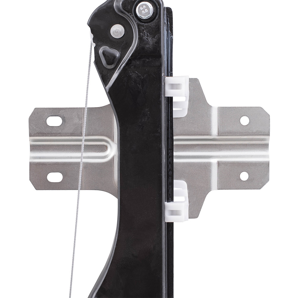 Rear Driver and Passenger Side Power Window Regulators with Motor Compatible with 2013-2016 Acadia/ 2017 Acadia Limited/ 2013-2017 Traverse/ 2013-2017 Enclave