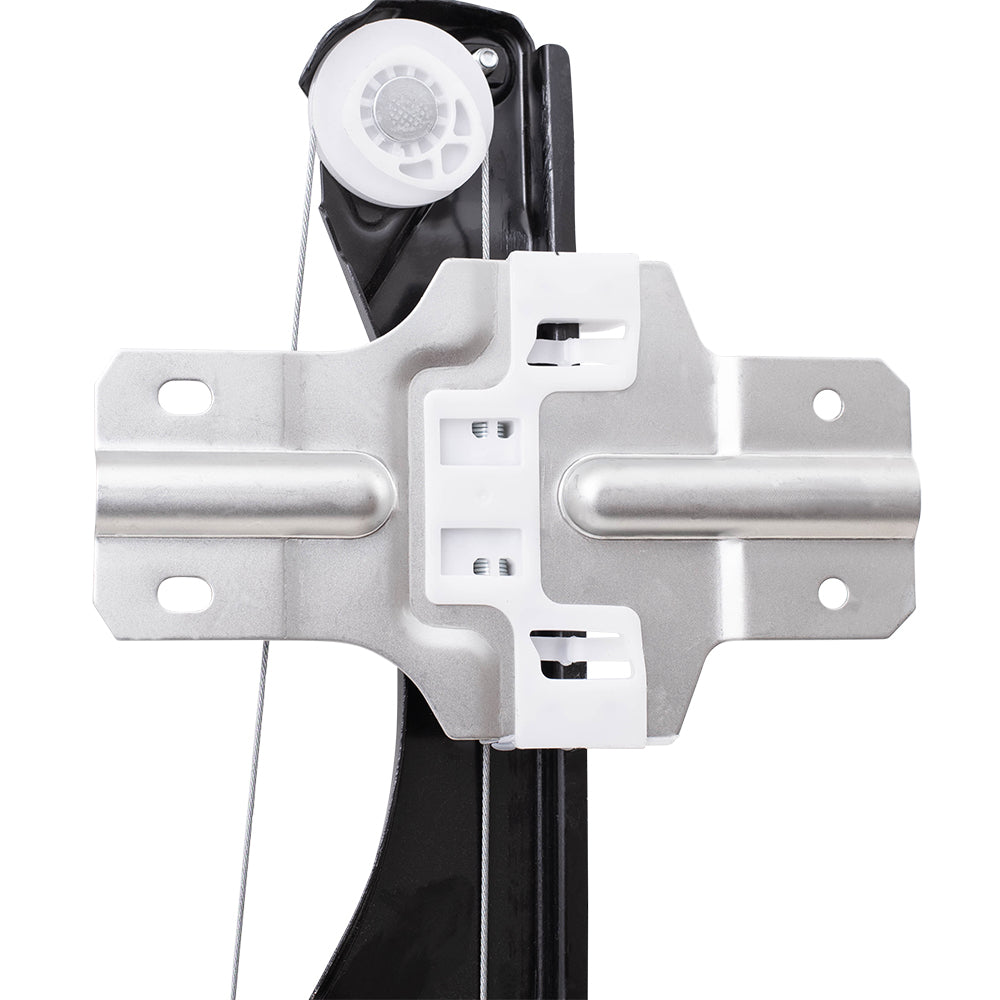 Rear Driver Side Power Window Regulator with Motor Compatible with 2013-2016 Acadia/ 2017 Acadia Limited/ 2013-2017 Traverse/ 2013-2017 Enclave