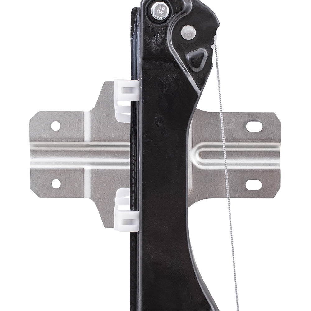 Rear Driver Side Power Window Regulator with Motor Compatible with 2013-2016 Acadia/ 2017 Acadia Limited/ 2013-2017 Traverse/ 2013-2017 Enclave