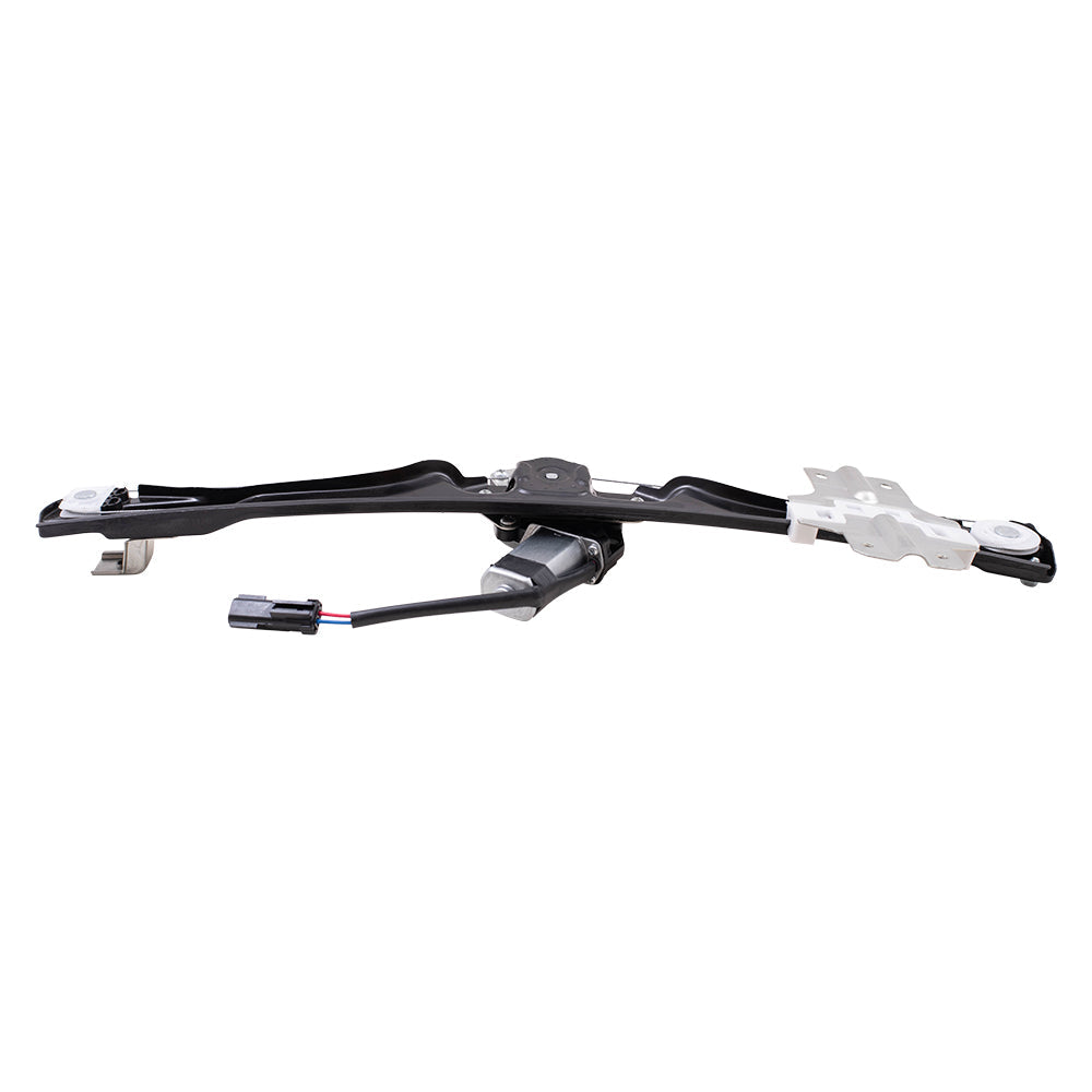 Rear Driver Side Power Window Regulator with Motor Compatible with 2013-2016 Acadia/ 2017 Acadia Limited/ 2013-2017 Traverse/ 2013-2017 Enclave